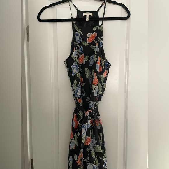 Joie Floral Deme Silk Midi Dress - Picture 6 of 7